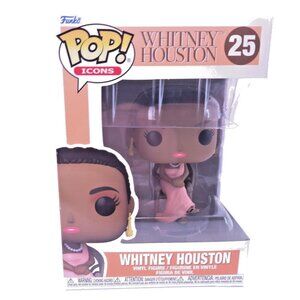 Funko POP! Whitney Houston 25 Icons Vinyl Figure New Sealed with Protector
